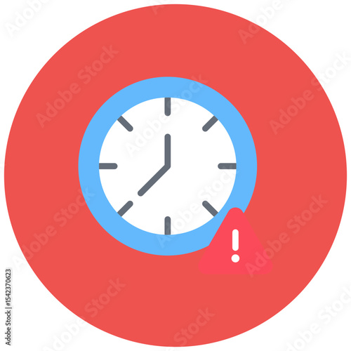 Lead Time icon vector image. Can be used for Merchandising.