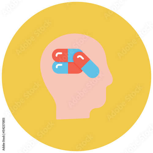 Addiction icon vector image. Can be used for CBD Oil.