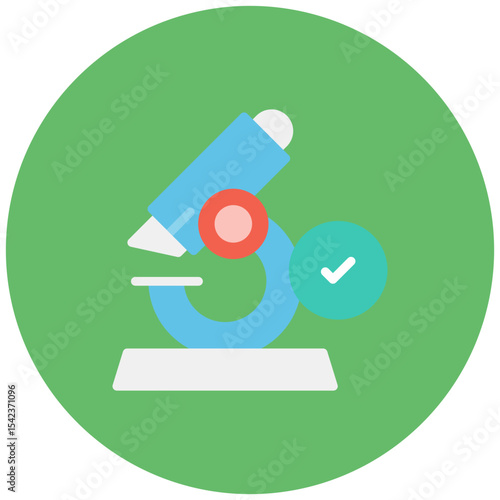 Lab Certified icon vector image. Can be used for CBD Oil.
