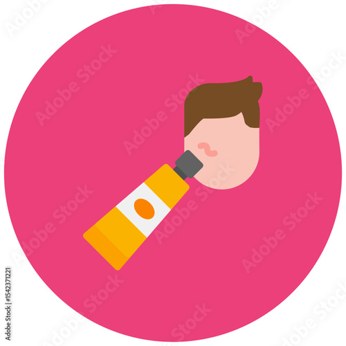 Topical icon vector image. Can be used for CBD Oil.
