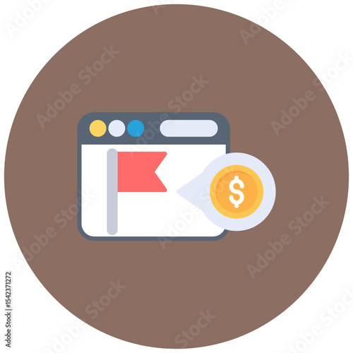 Cpa icon vector image. Can be used for Internet Marketing.