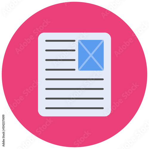 Latent Semantic Index icon vector image. Can be used for Internet Marketing.