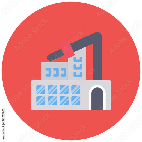 Mining Industry icon vector image. Can be used for Industry.