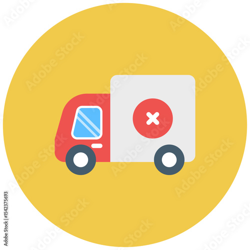 Failed Delivery icon vector image. Can be used for Postal Service.