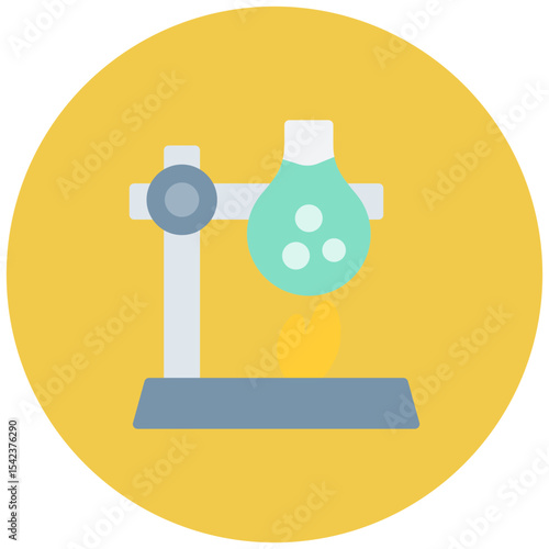 Retort icon vector image. Can be used for Science.