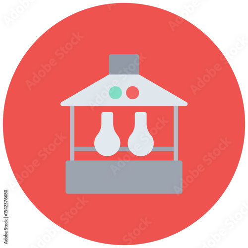 Fume Hood icon vector image. Can be used for Science.