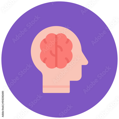 Mentally Strong icon vector image. Can be used for Staff Management.