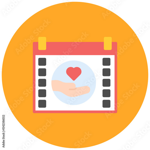 Charity Event icon vector image. Can be used for Charity.