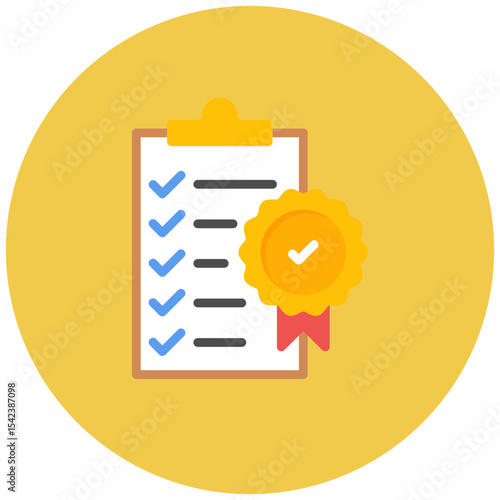 Quality Assurance icon vector image. Can be used for Business Performance.