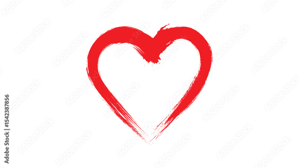 Hand-drawn Red pencil heart doodle line. Hand-drawn heart symbol. heart icon isolated on a transparent background. Hand-drawn Red pencil heart doodle line. Hand-drawn heart symbol. heart icon isolated on a transparent background.