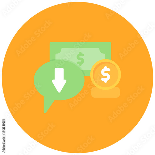 Loan Closure icon vector image. Can be used for Loan.