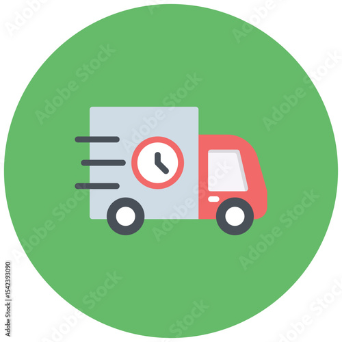 Shipping Speed icon vector image. Can be used for Order Fulfilment.