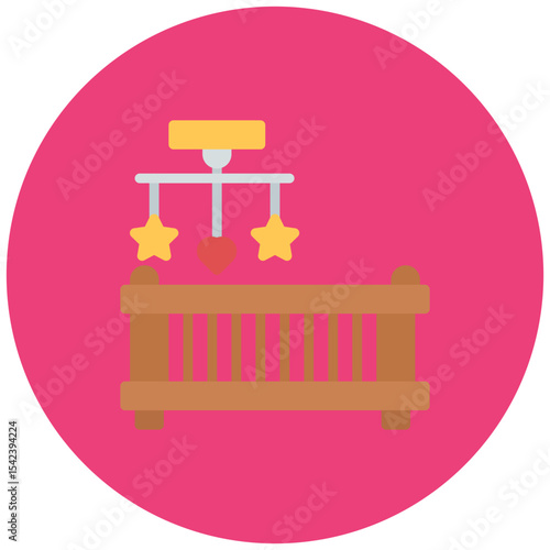 Lullaby icon vector image. Can be used for Daycare.