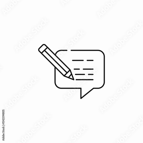 write message box icon sign vector