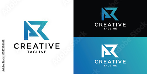 PR Letters Professional logo for all types of business