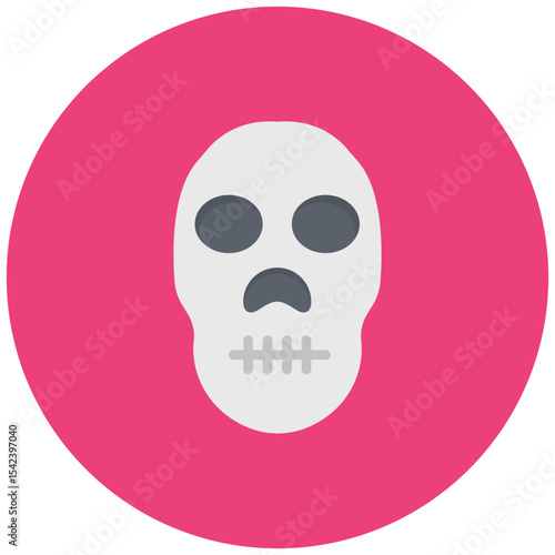 Bio horror icon vector image. Can be used for Movie Genres.