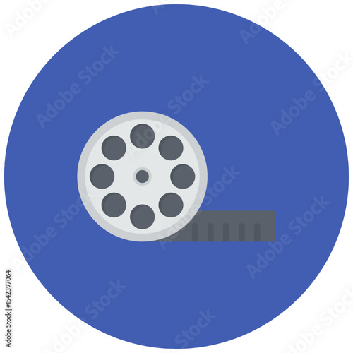 Biopic icon vector image. Can be used for Movie Genres.