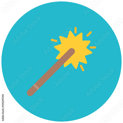 Fantasy icon vector image. Can be used for Movie Genres.