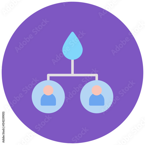 Water Rationing icon vector image. Can be used for Water Crisis.