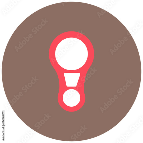 Descender icon vector image. Can be used for Rock Climbing.