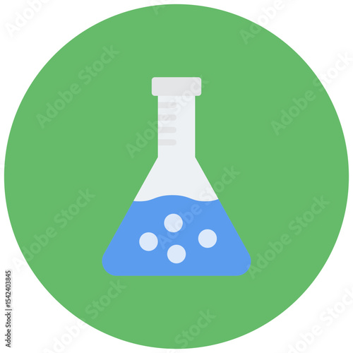 Laboratory Flask icon vector image. Can be used for Tuberculosis.