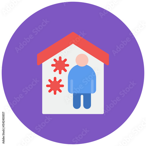 Isolation Room icon vector image. Can be used for Tuberculosis.