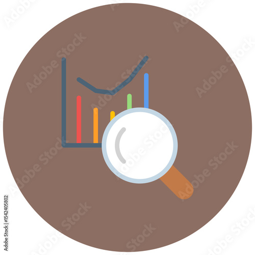 Analysis icon vector image. Can be used for Thought Leadership.