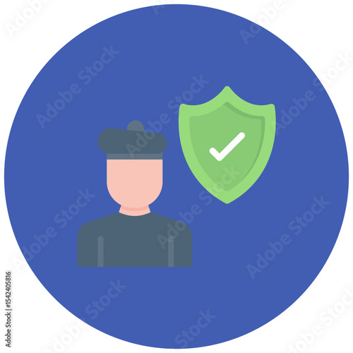 Authority icon vector image. Can be used for Thought Leadership.