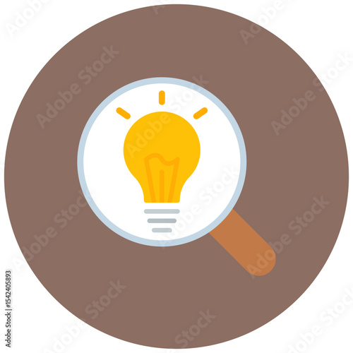 Discovery icon vector image. Can be used for Thought Leadership.