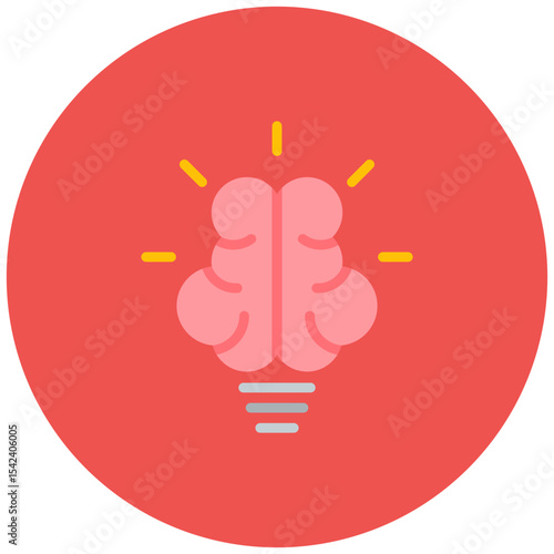 Knowledge icon vector image. Can be used for Thought Leadership.