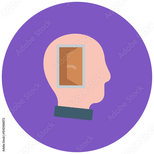 Open minded icon vector image. Can be used for Thought Leadership.