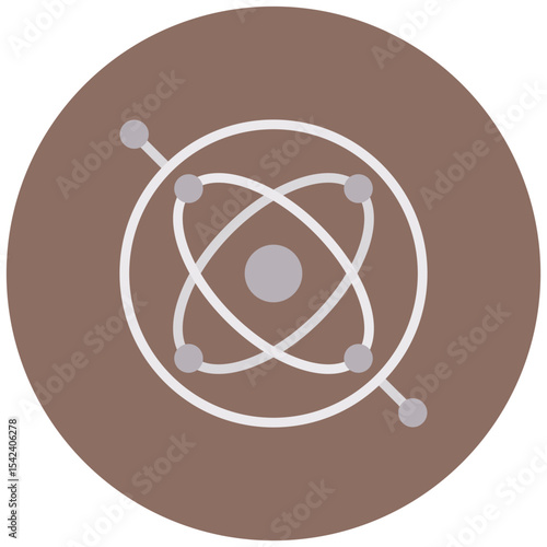 Gyroscope icon vector image. Can be used for Sensors.