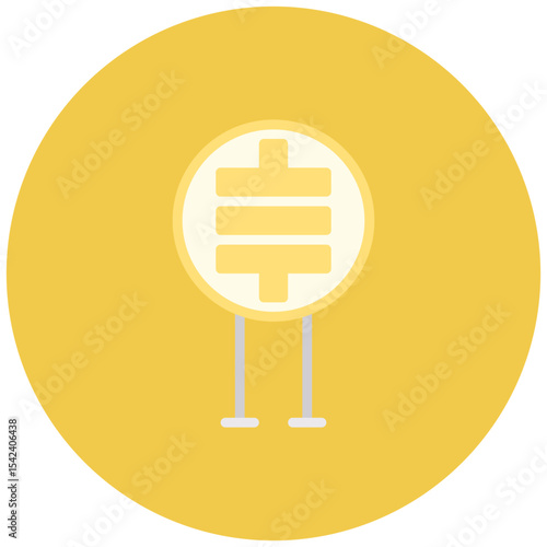 Piezoelectric Sensor icon vector image. Can be used for Sensors.