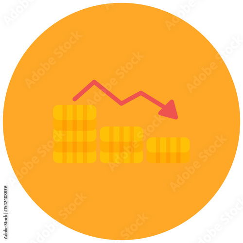 Crisis icon vector image. Can be used for Business Disruption.