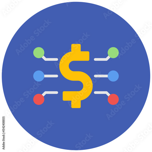 Disruption icon vector image. Can be used for Business Disruption.