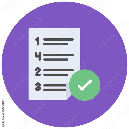 Acceptance Testing icon vector image. Can be used for Software Testing.