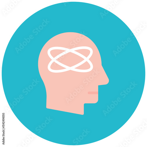 Distraction icon vector image. Can be used for ADHD.