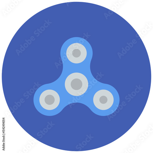 Fidgeting icon vector image. Can be used for ADHD.