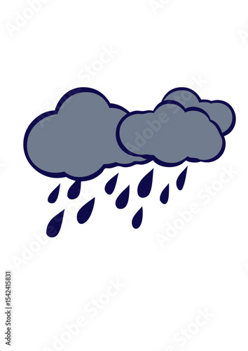 nuage pluie nuageux 