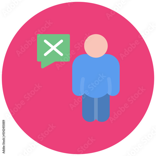 Shaming icon vector image. Can be used for Bullying in Society.