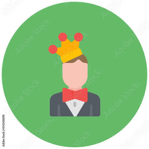 Primogeniture icon vector image. Can be used for Inheritance.