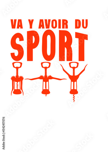 tire bouchon va y avoir sport anniversaire