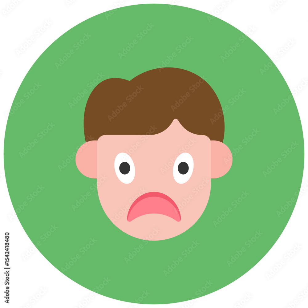 Obraz premium Sympathetic icon vector image. Can be used for Human Emotions.