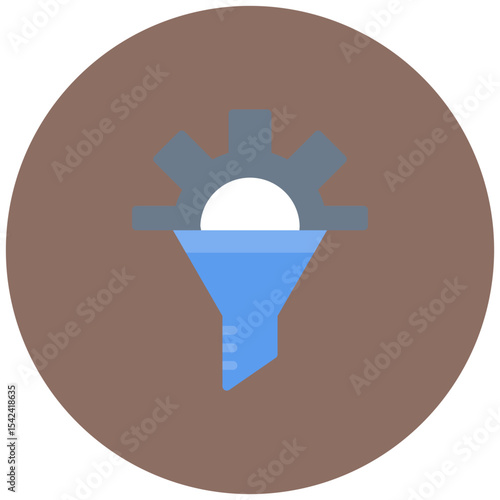 Feature Engineering icon vector image. Can be used for Data Science.