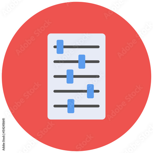 Hyperparameter icon vector image. Can be used for Data Science.