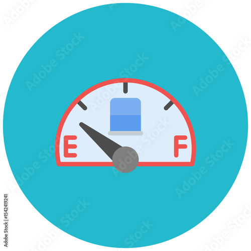 Running on Empty icon vector image. Can be used for Burnout.