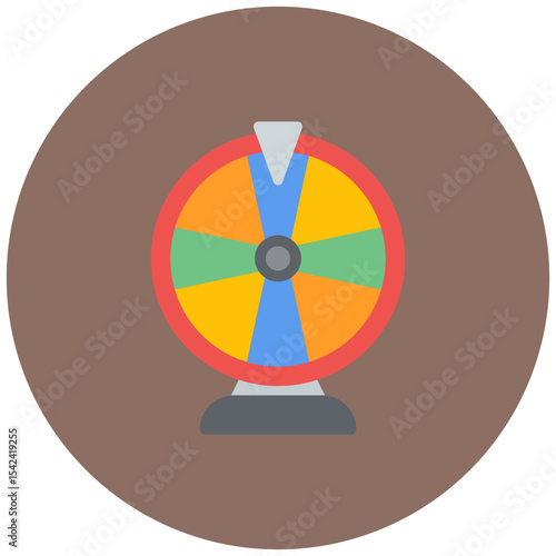 Spinning Wheel icon vector image. Can be used for Burnout.