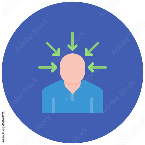 Strain icon vector image. Can be used for Burnout.