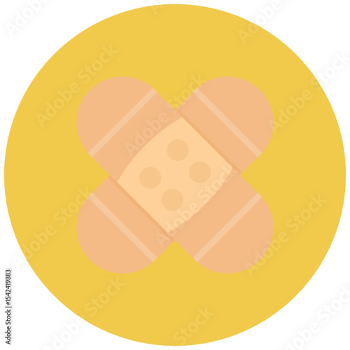 Bandages icon vector image. Can be used for Plastic and Cosmetic Surgery.