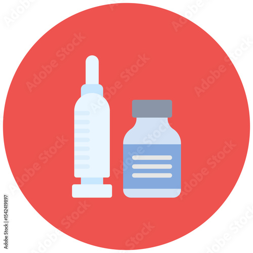 Botox icon vector image. Can be used for Plastic and Cosmetic Surgery.